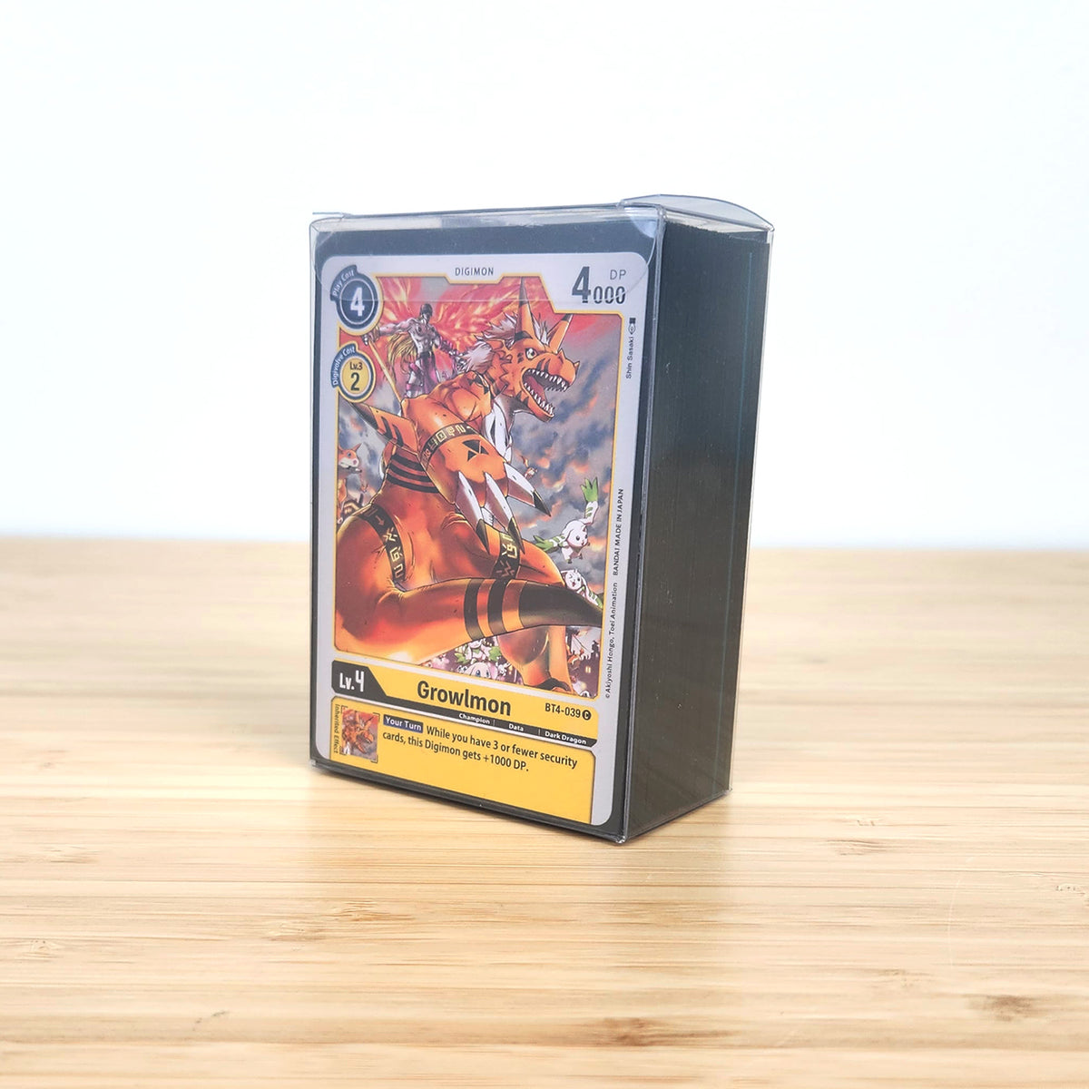 BCW Card Cube - 60CT – front product view