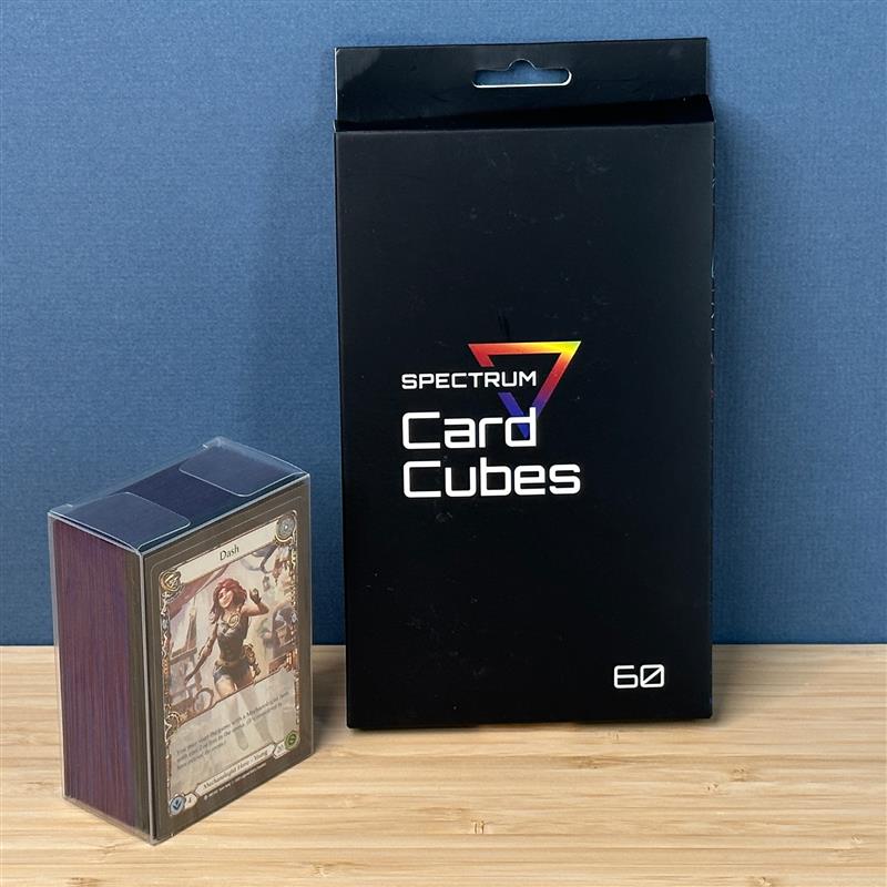 BCW Card Cube - 60CT – front product view
