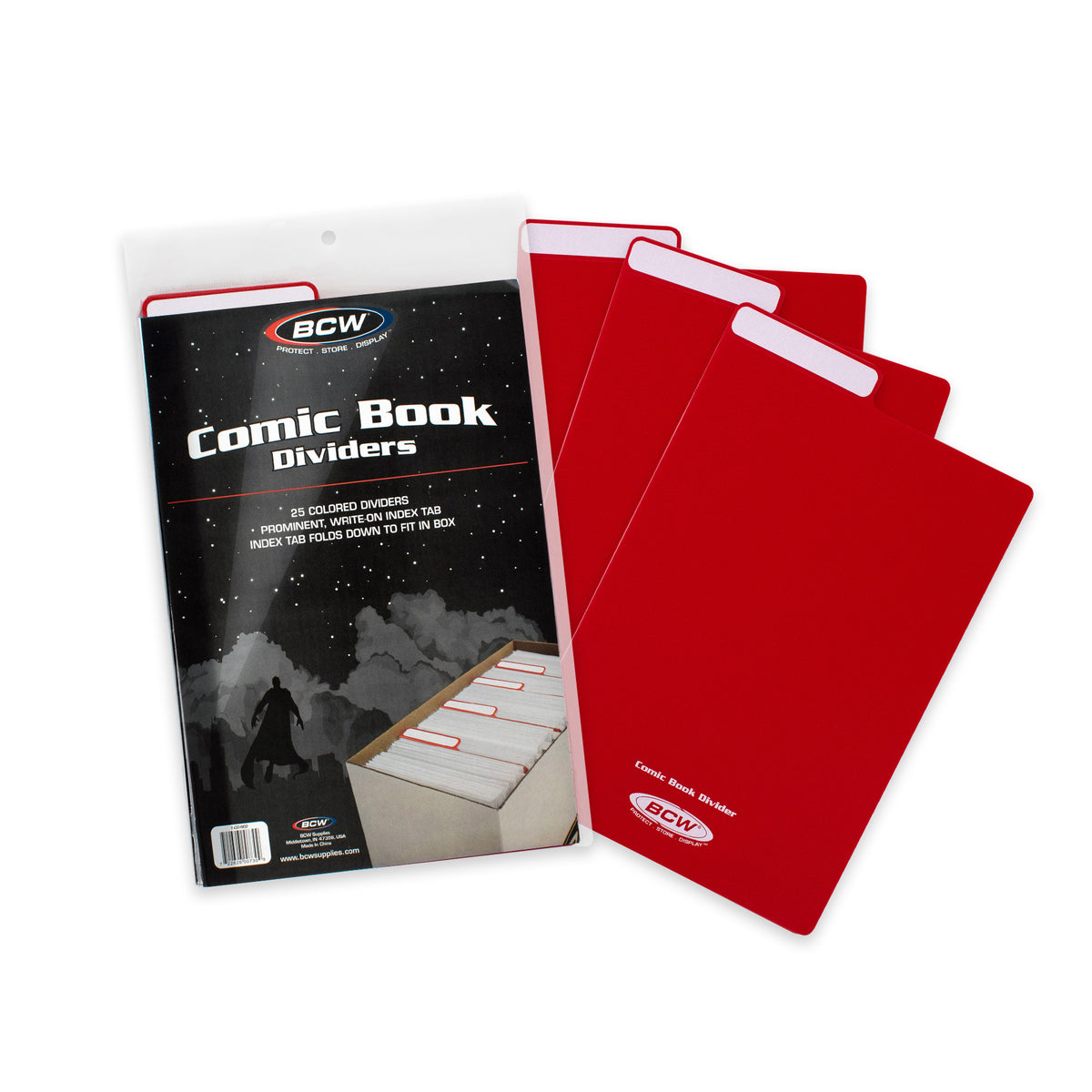 BCW Comic Book Dividers – front product view