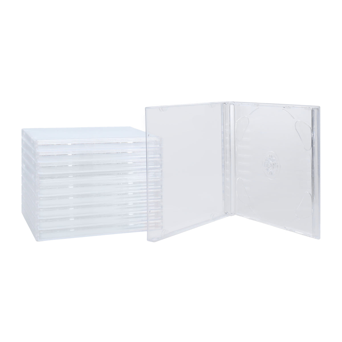 BCW CD Jewel Cases - Double Tray – front product view