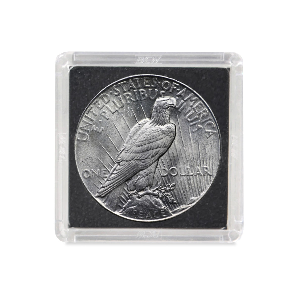 BCW product image — SKU 1-CS-DLR — 1-CS-DLR_4_BLACK-COIN.jpg
