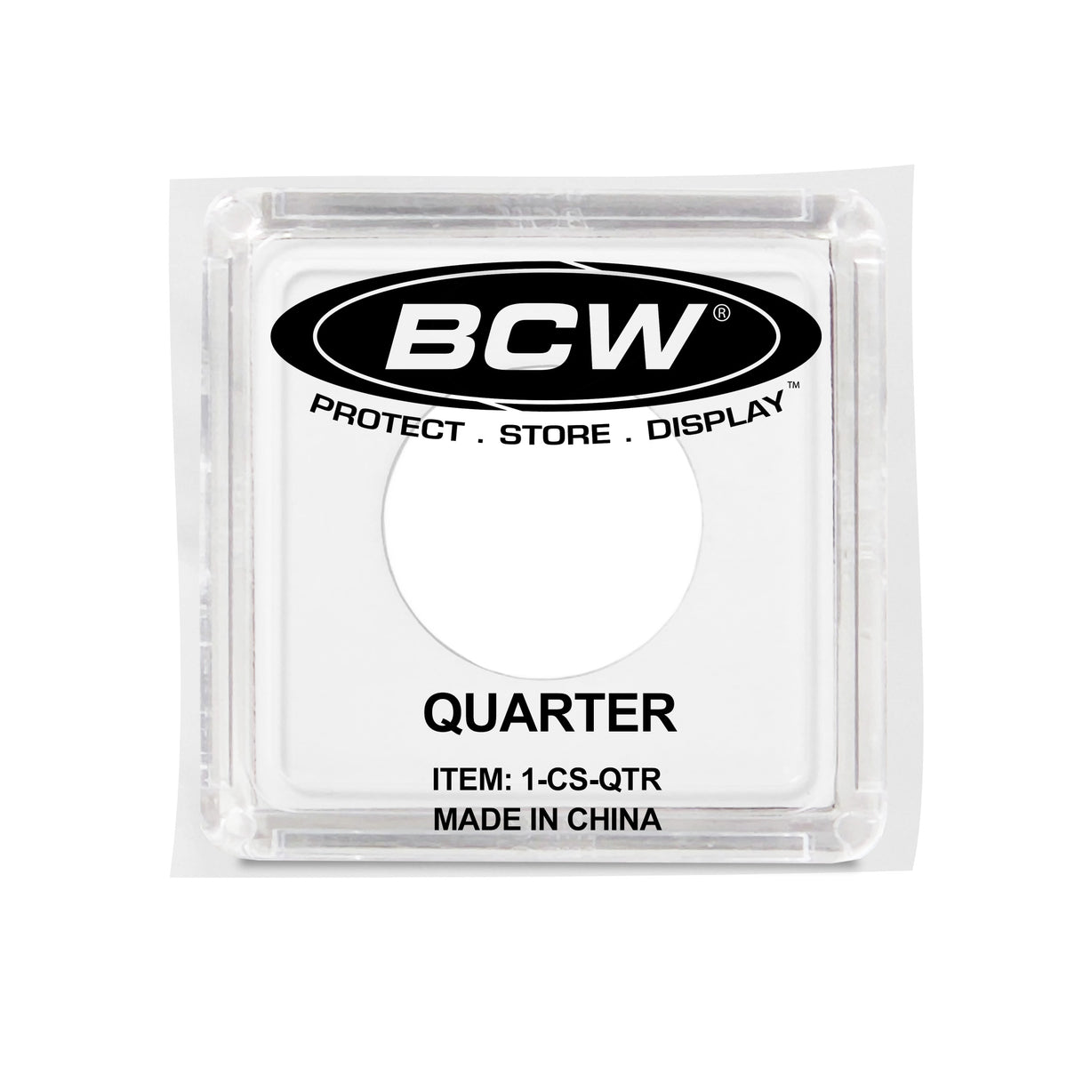 BCW product image — SKU 1-CS-QTR — 1-CS-QTR_1_PKG-SINGLE.jpg