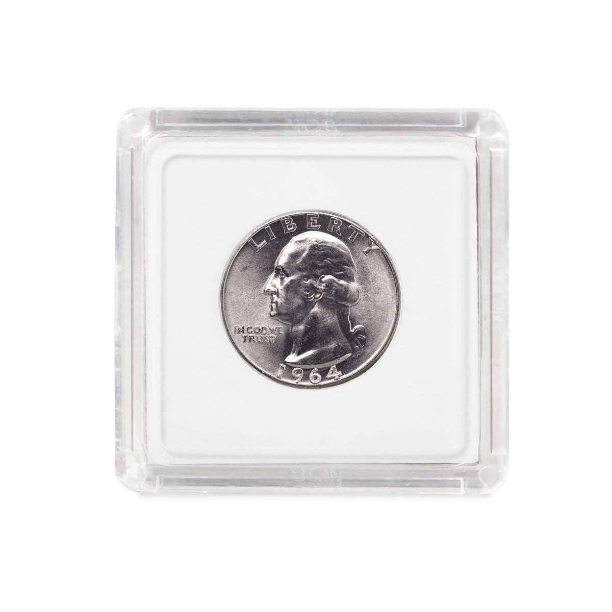 BCW product image — SKU 1-CS-QTR — 1-CS-QTR_1_WHITE-COIN.jpg