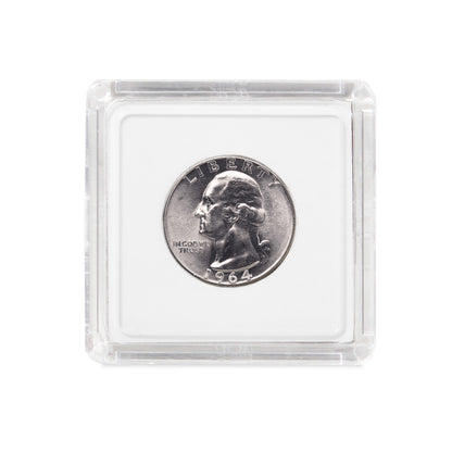 BCW product image — SKU 1-CS-QTR — 1-CS-QTR_1_WHITE-COIN.jpg