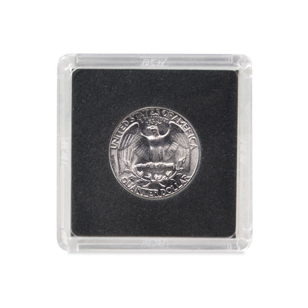 BCW product image — SKU 1-CS-QTR — 1-CS-QTR_2_BLACK-COIN.jpg