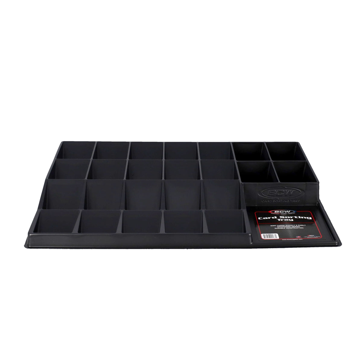 BCW Card Sorting Tray – 24-Cell Organiser – front product view