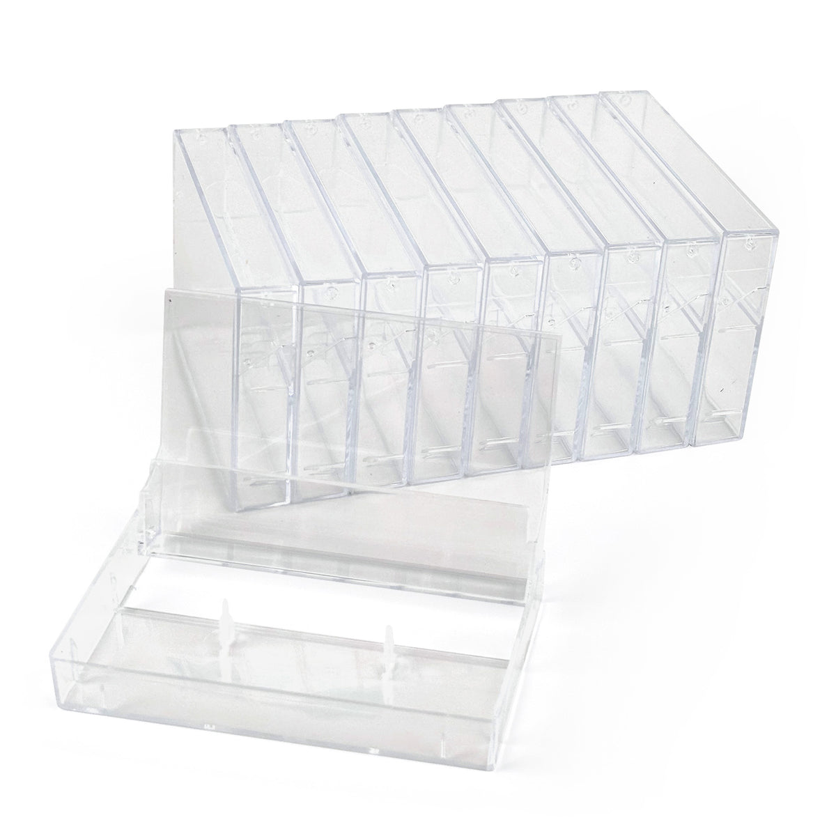 BCW Cassette Tape Cases - 10 Pack – open view