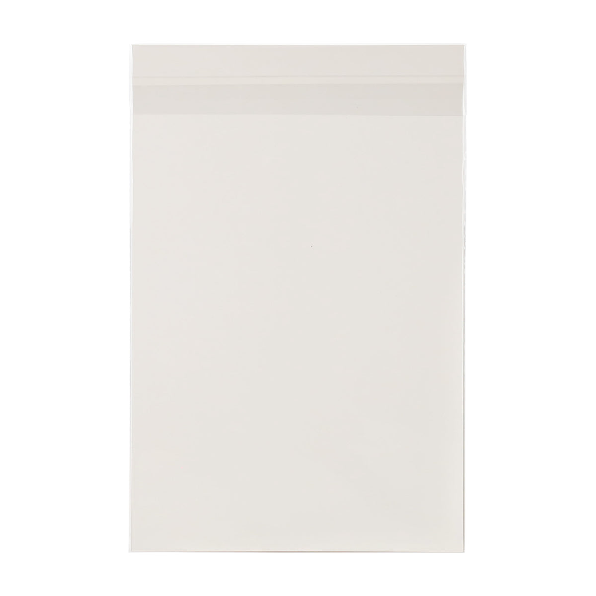 BCW Premade Resealable Current Comic Bag and Board – rear view