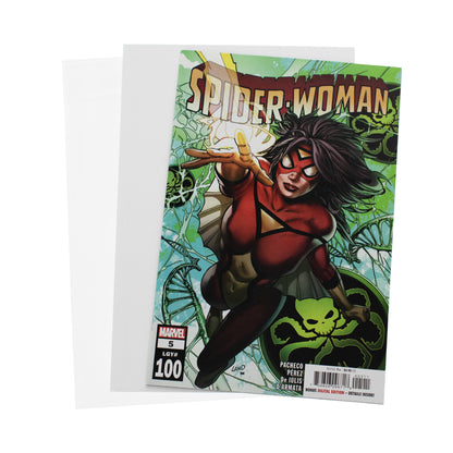 BCW Premade Resealable Current Comic Bag and Board – front product view