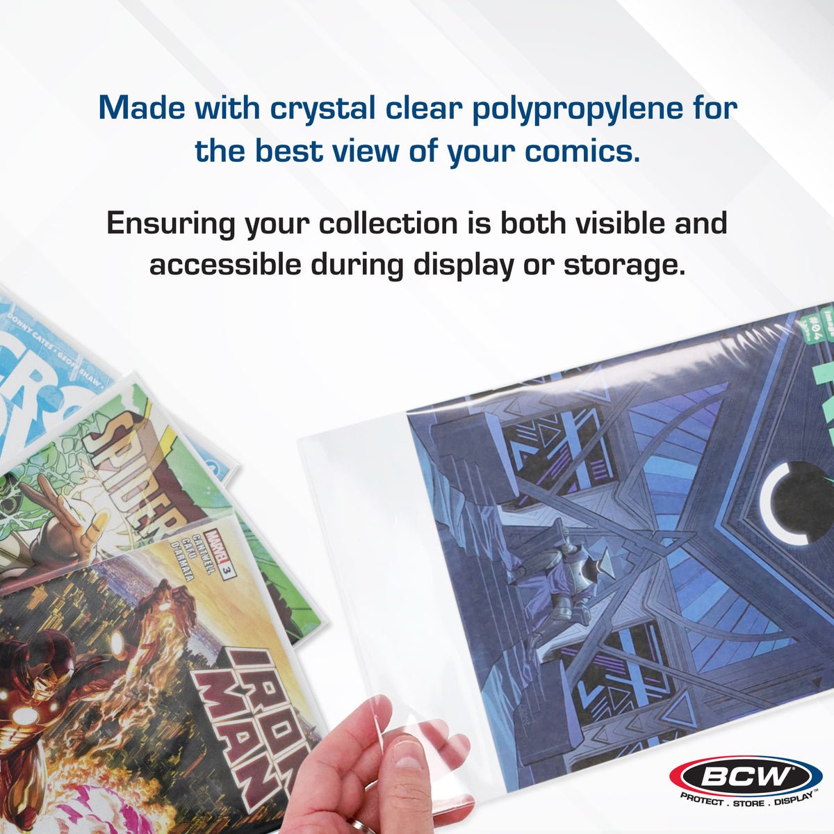 BCW Resealable Current/Modern Comic Bags - Thick – dimensions and specifications