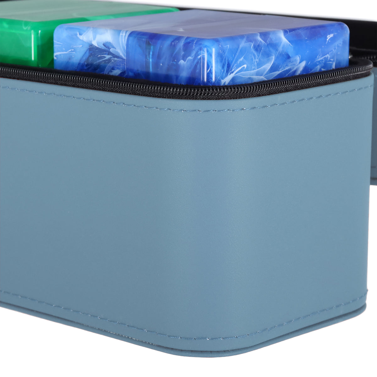 BCW Prism Deck Case - Array - Gray Blue – front product view