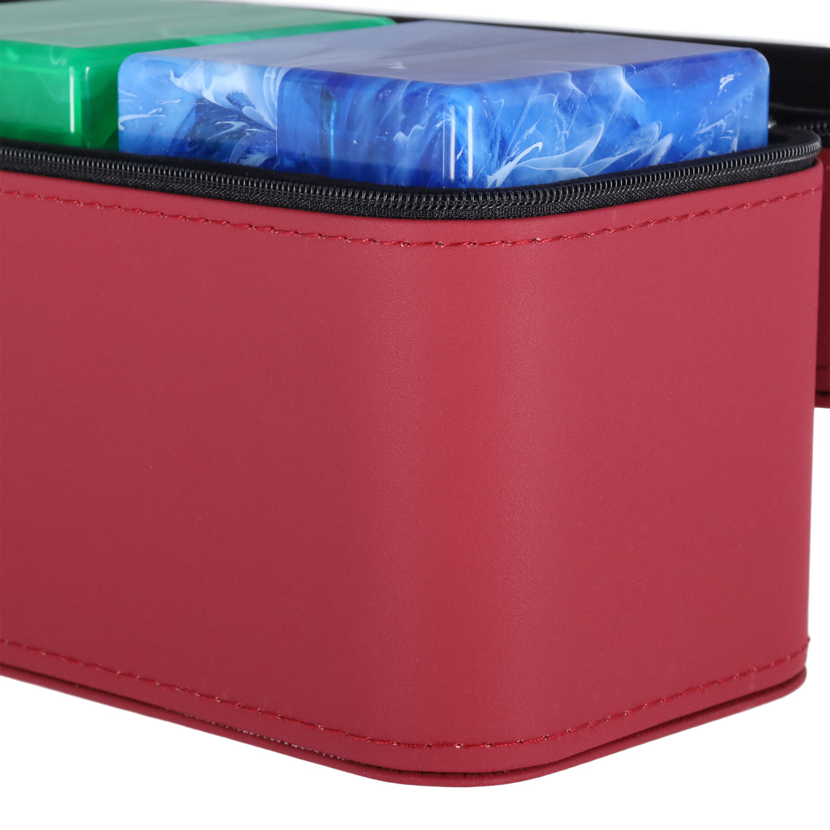 BCW Prism Deck Case - Array - Red – front product view