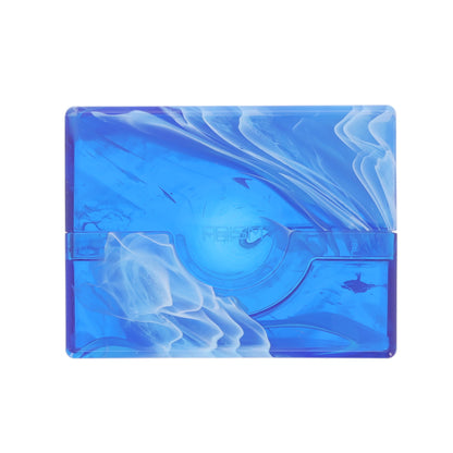 BCW Prism Deck Case - 50 Count - Apatite Blue – front product view