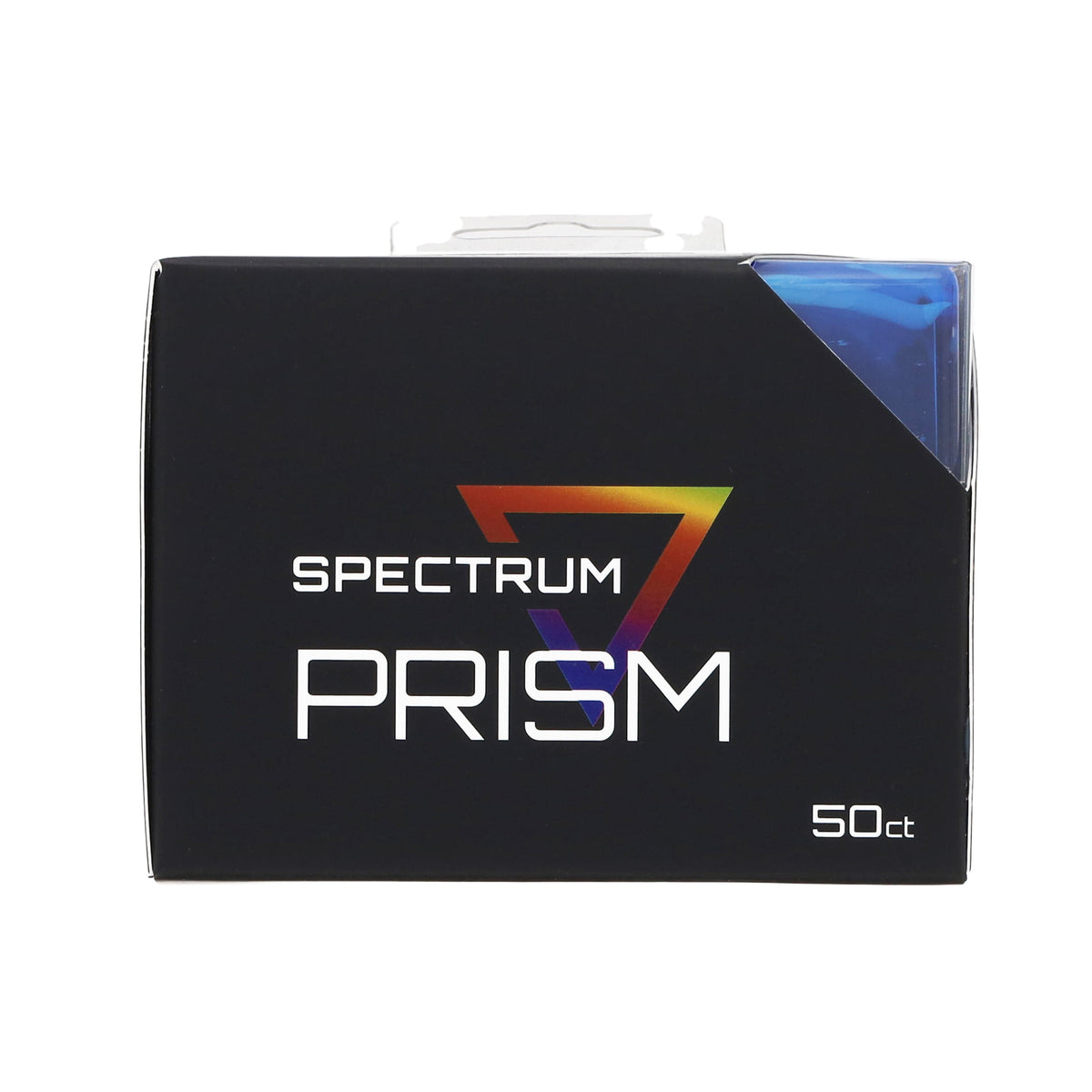 BCW Prism Deck Case - 50 Count - Apatite Blue – front product view