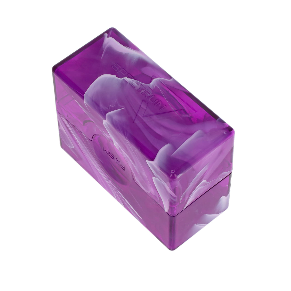 BCW Prism Deck Case - 50 Count - Charoite Purple – front product view