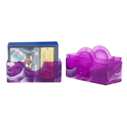 BCW Prism Deck Case - 50 Count - Charoite Purple – front product view