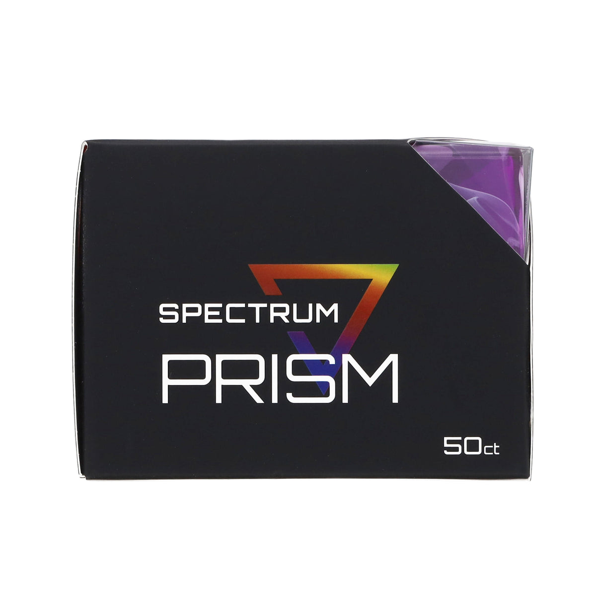 BCW Prism Deck Case - 50 Count - Charoite Purple – front product view