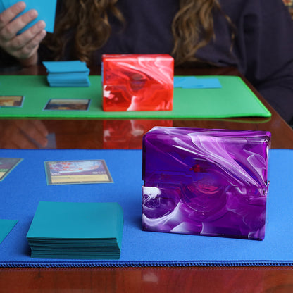 BCW Prism Deck Case - 50 Count - Charoite Purple – front product view