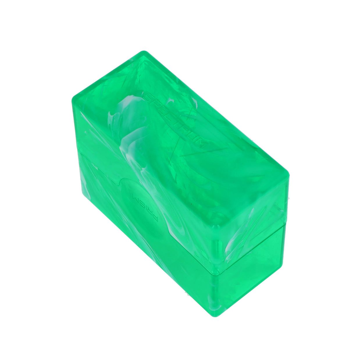 BCW Prism Deck Case - 50 Count - Jade Green – front product view