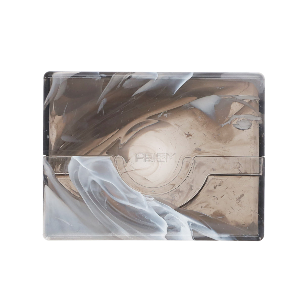 BCW Prism Deck Case - 50 Count - Marble Black – front product view