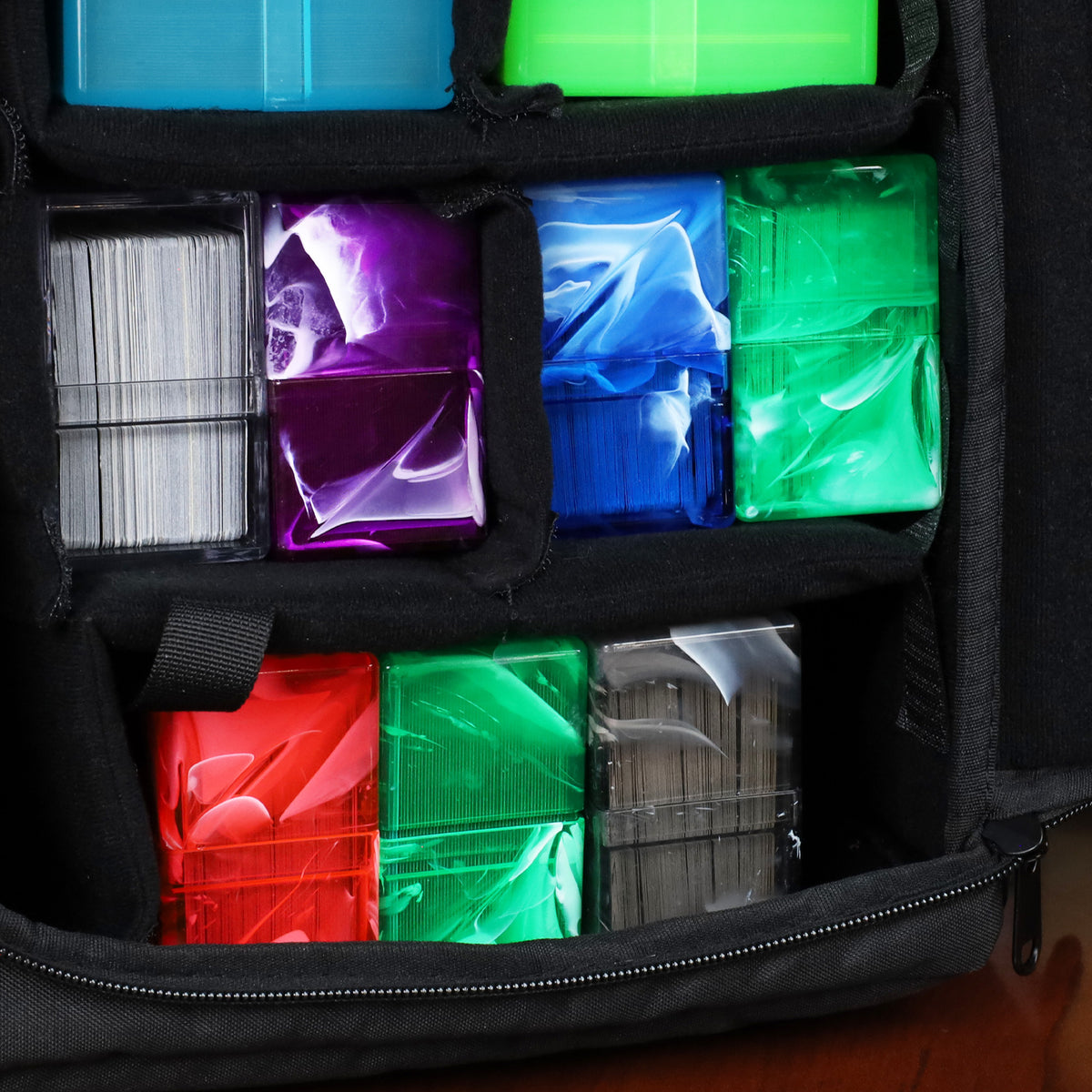 BCW Prism Deck Case - 50 Count - Charoite Purple – front product view