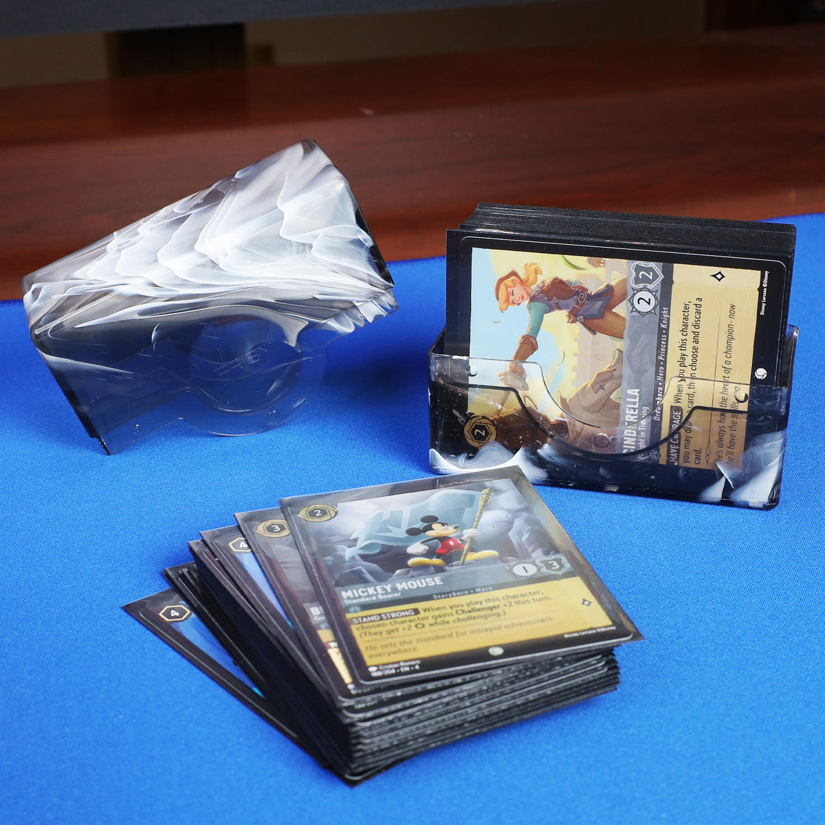 BCW Prism Deck Case - 50 Count - Marble Black – front product view