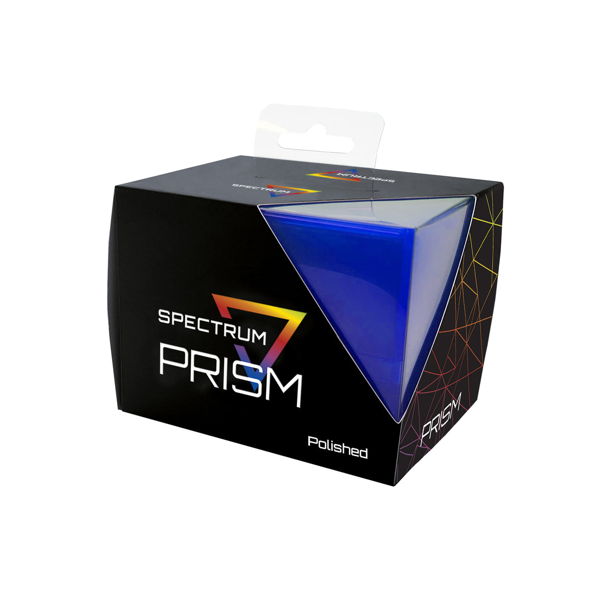 BCW Prism Deck Case - Polished - Cobalt Blue – front product view