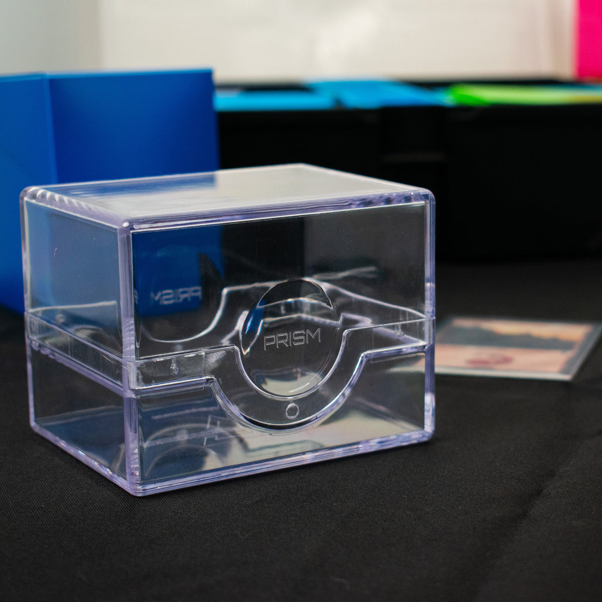 BCW Prism Deck Case - Polished - Translucent – front product view
