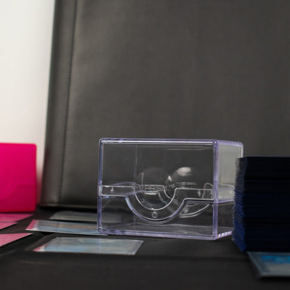 BCW Prism Deck Case - Polished - Translucent – front product view