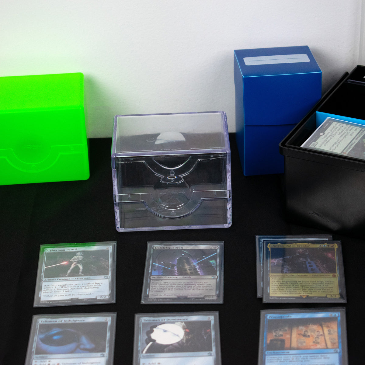 BCW Prism Deck Case - Polished - Translucent – front product view