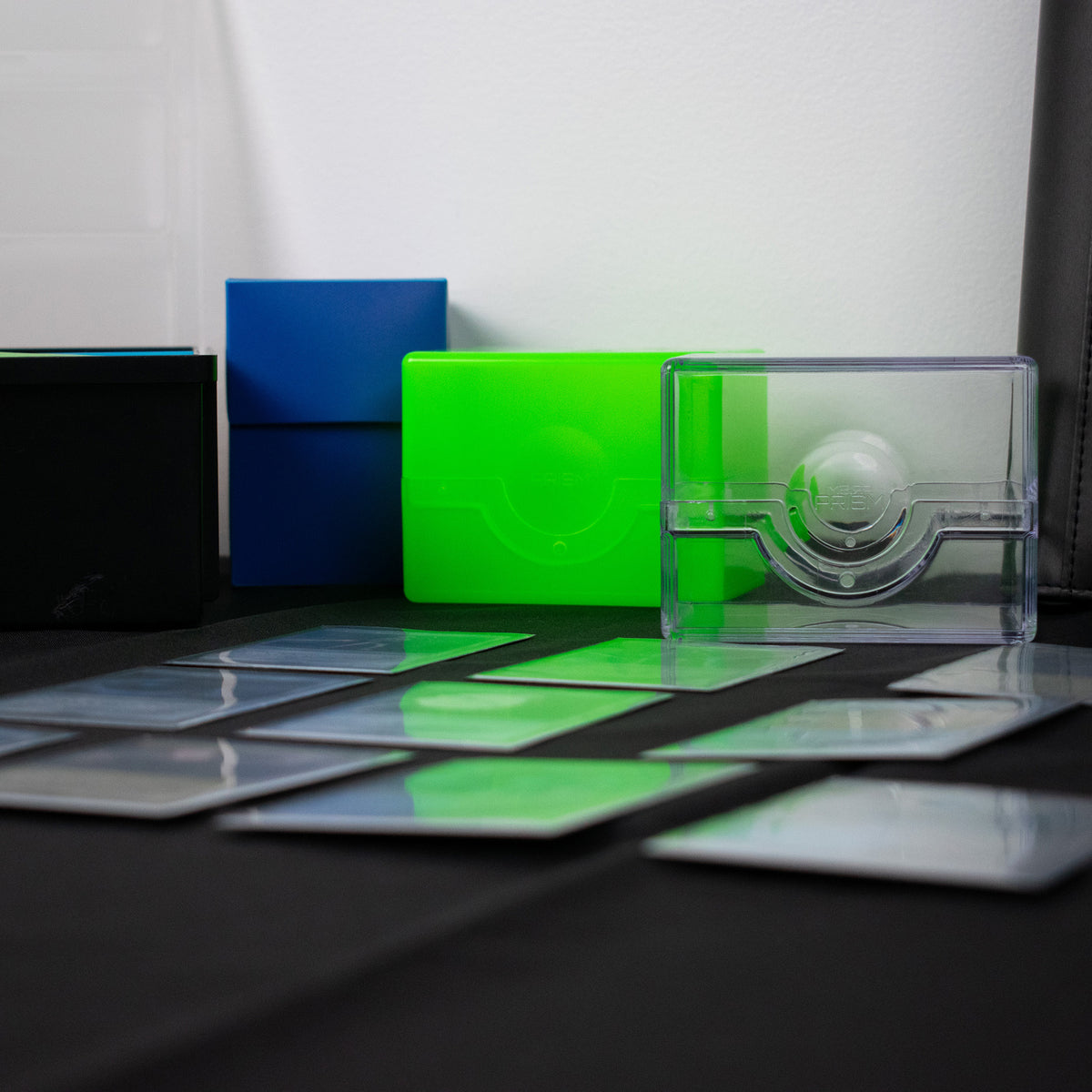 BCW Prism Deck Case - Polished - Translucent – front product view