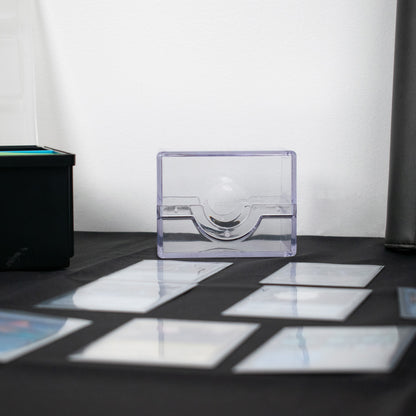 BCW Prism Deck Case - Polished - Translucent – front product view
