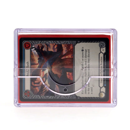 BCW Prism Deck Case - Polished - Translucent – front product view