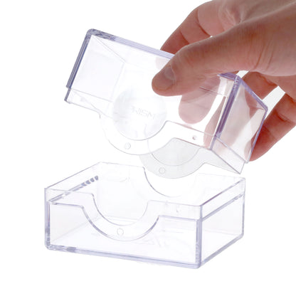 BCW Prism Deck Case - Polished - Translucent – in-use view