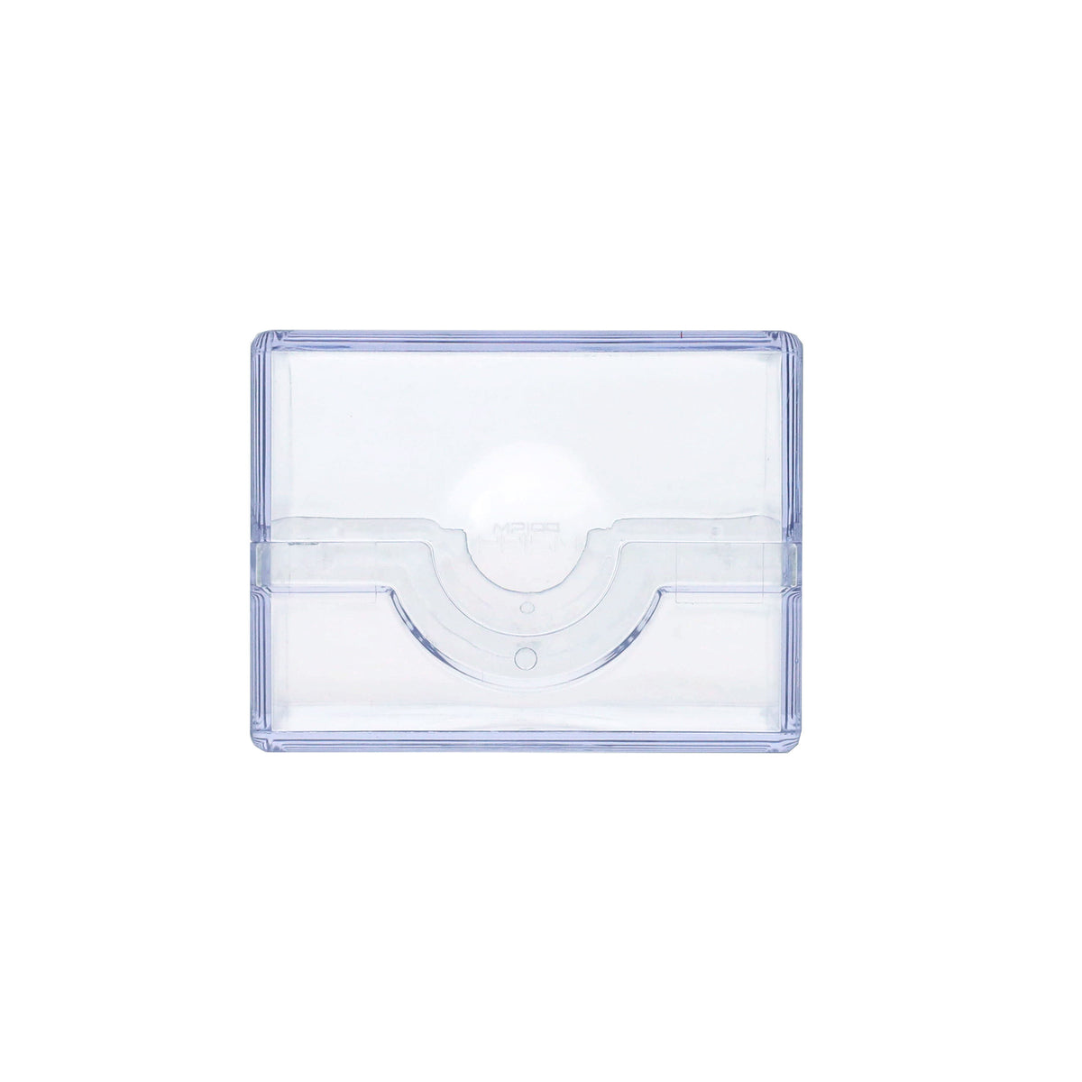BCW Prism Deck Case - Polished - Translucent – front product view