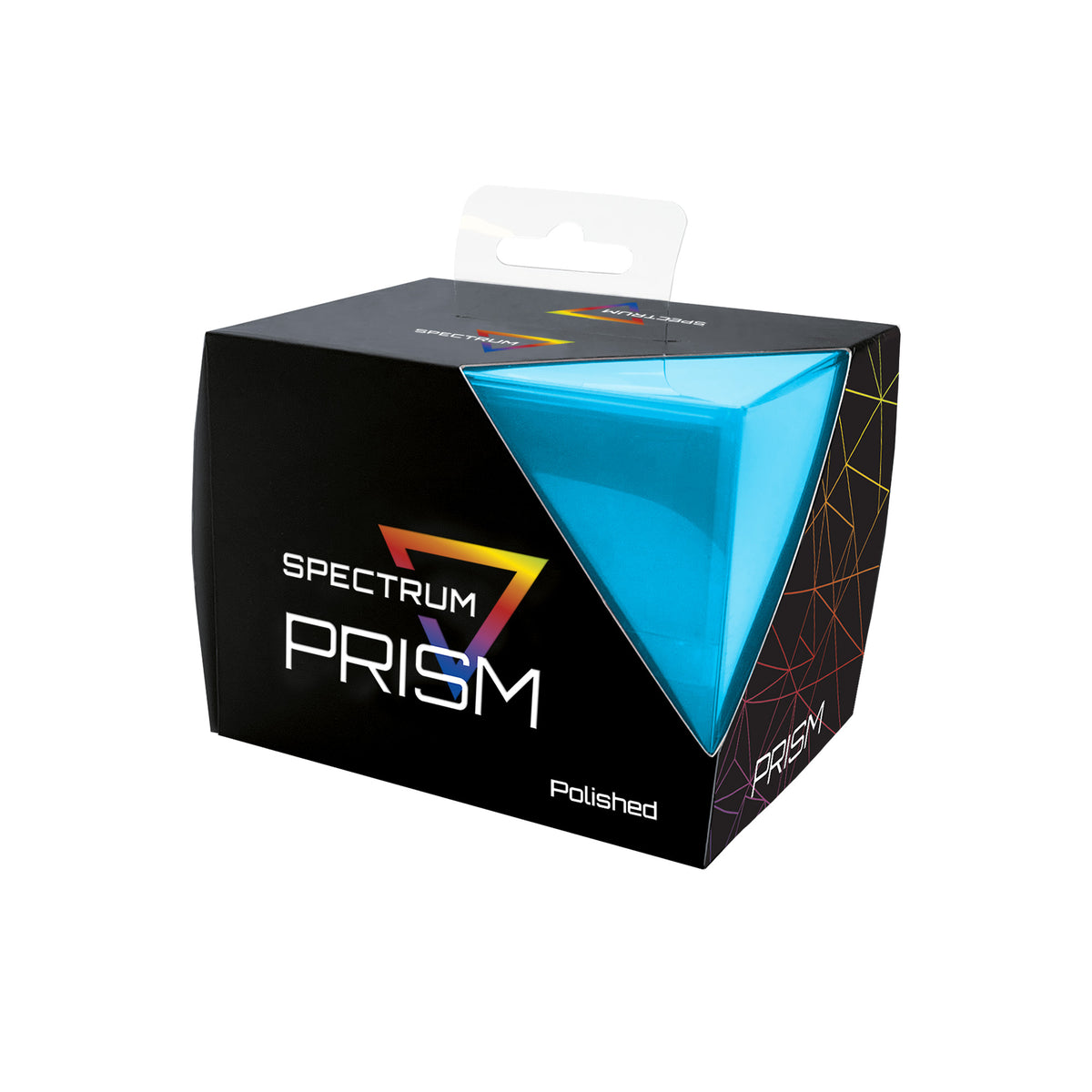 BCW Prism Deck Case - Polished - Electric Blue – front product view
