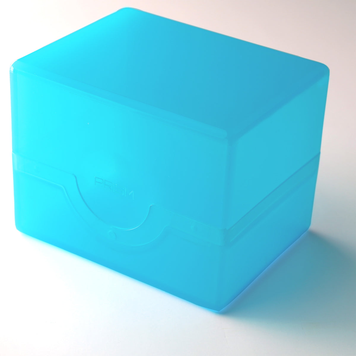 BCW Prism Deck Case - Polished - Electric Blue – front product view