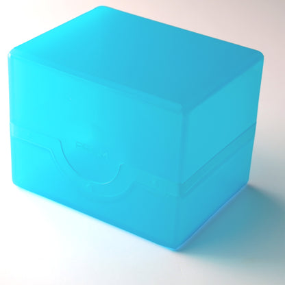 BCW Prism Deck Case - Polished - Electric Blue – front product view