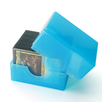 BCW Prism Deck Case - Polished - Electric Blue – front product view