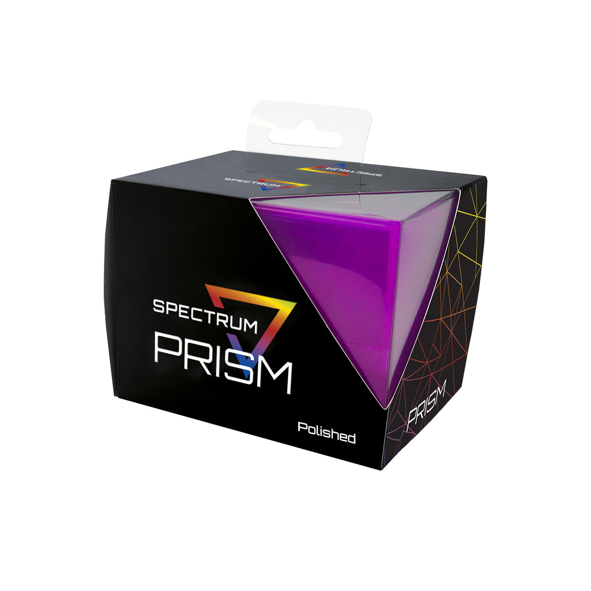 BCW Prism Deck Case - Polished - Ultra Violet – front product view