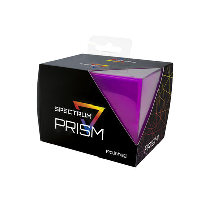 BCW Prism Deck Case - Polished - Ultra Violet – front product view