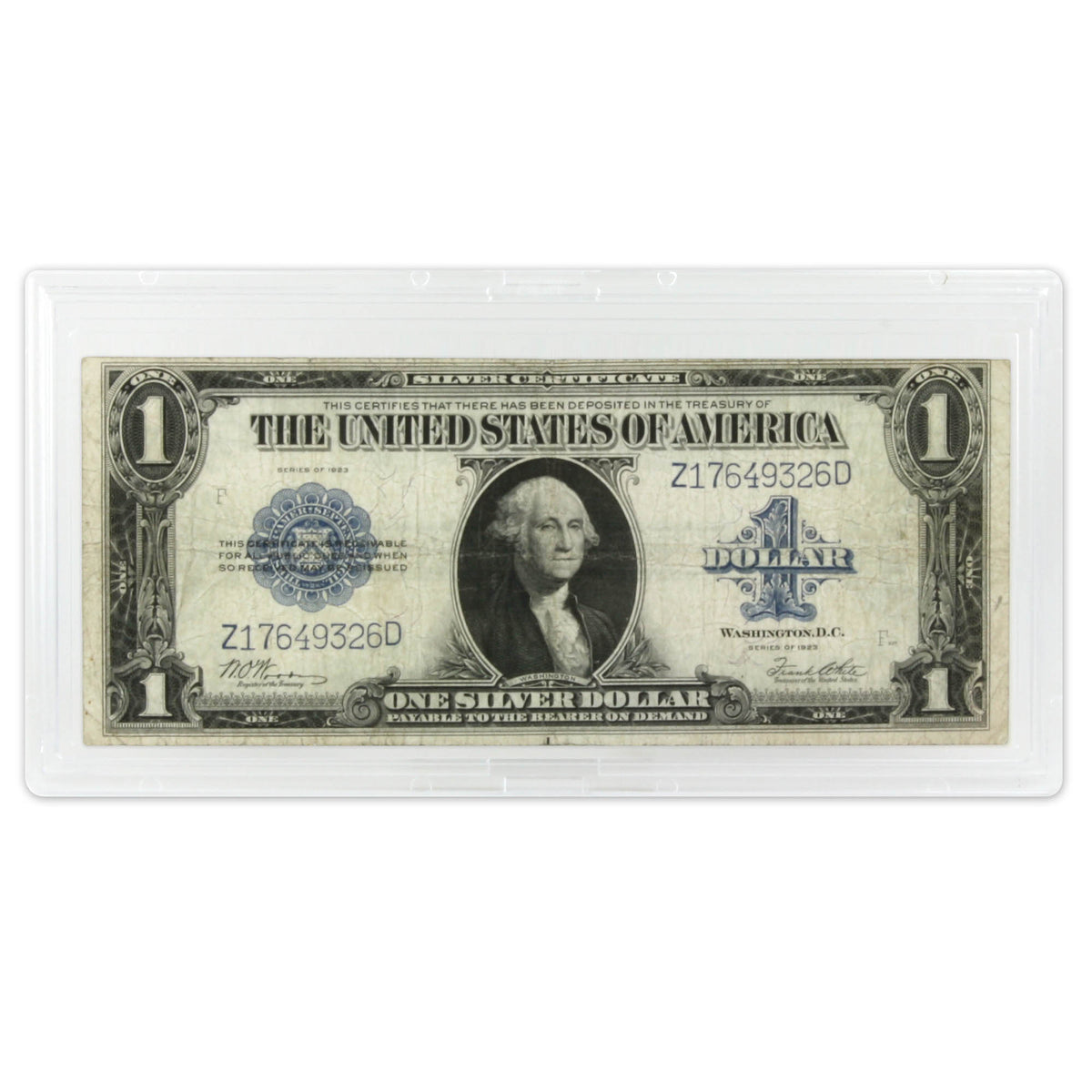BCW Deluxe Currency Slab - Large Bill – front product view