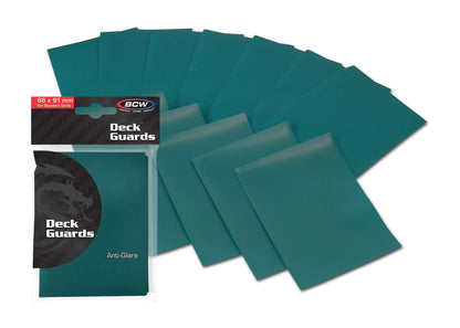 BCW Deck Guard - Double Matte - Teal – front product view
