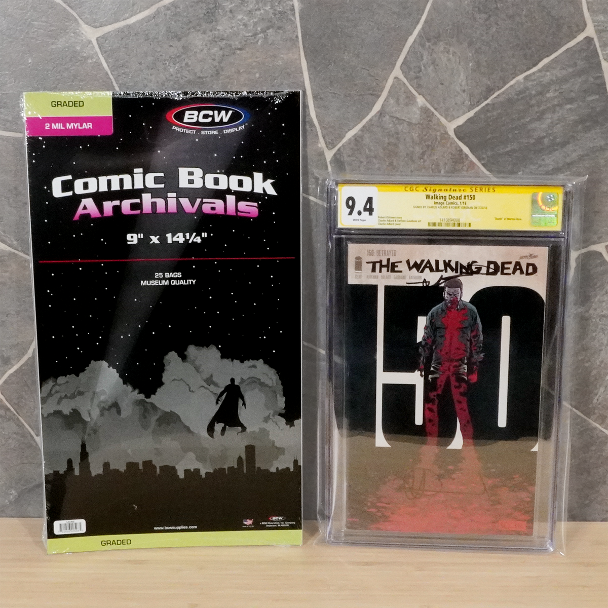 BCW Graded Comic Mylar - 2 Mil – front product view