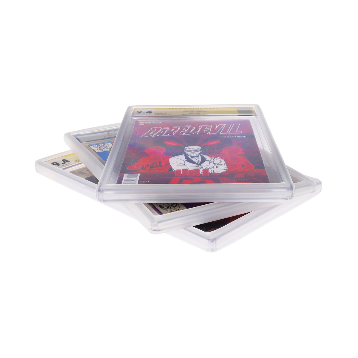 BCW Graded Slab Bumpers - Comic - Translucent – front product view