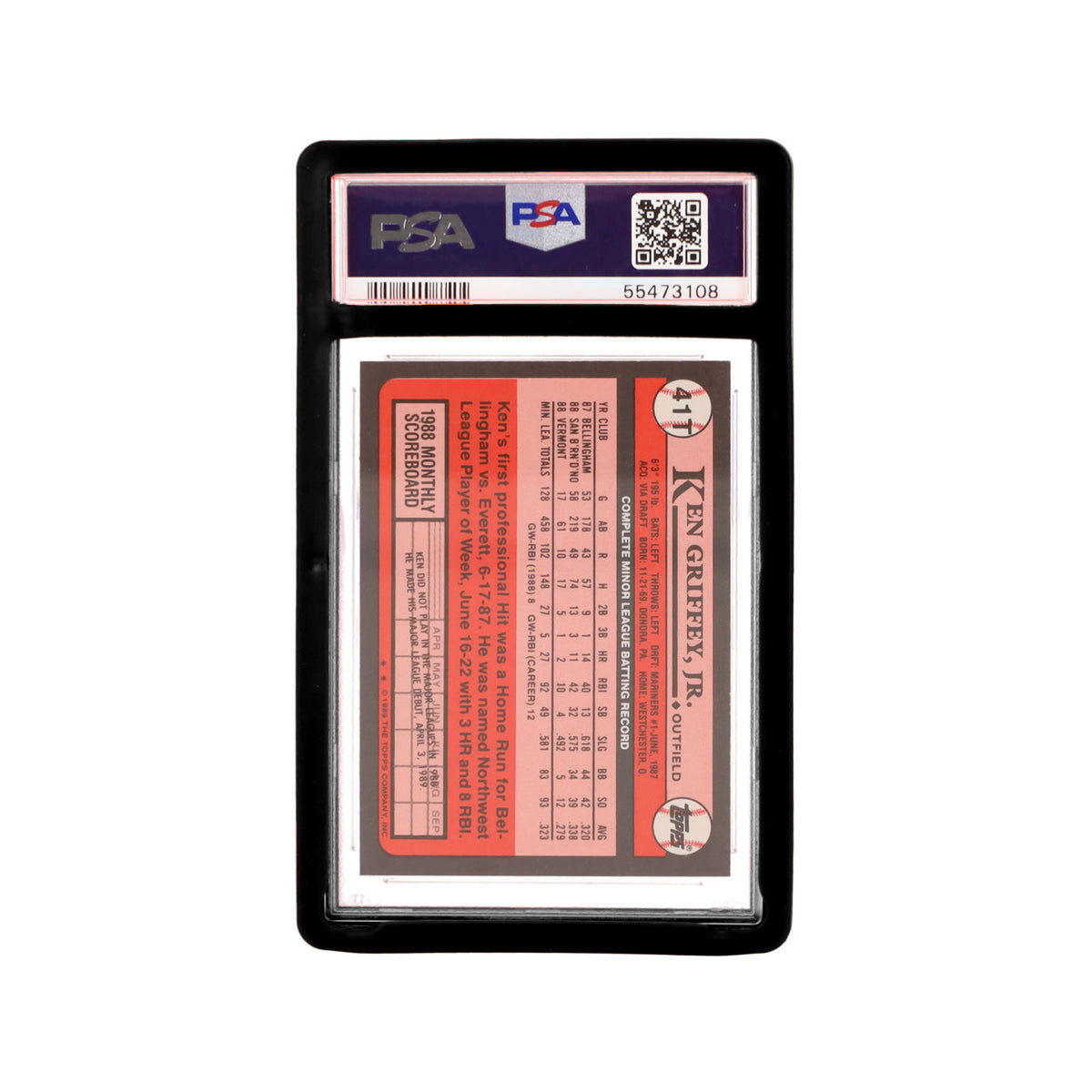 BCW product image — SKU 1-GSB-PSA-BLK — 1-GSB-PSA-BLK_back-on.jpg