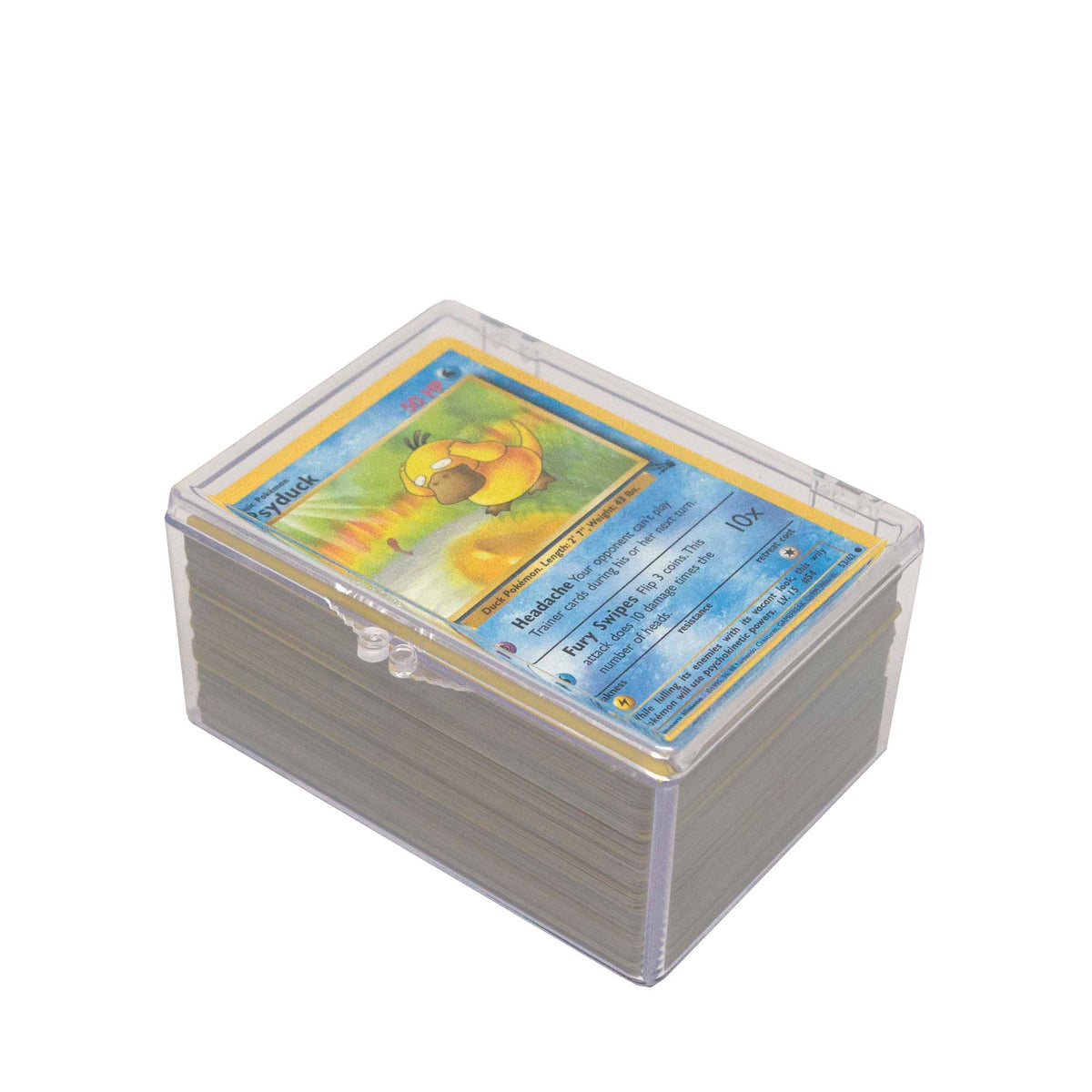 BCW Hinged Trading Card Box - 100 Count – front product view