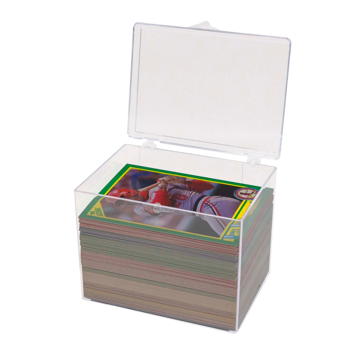 BCW Hinged Trading Card Box - 150 Count – front product view