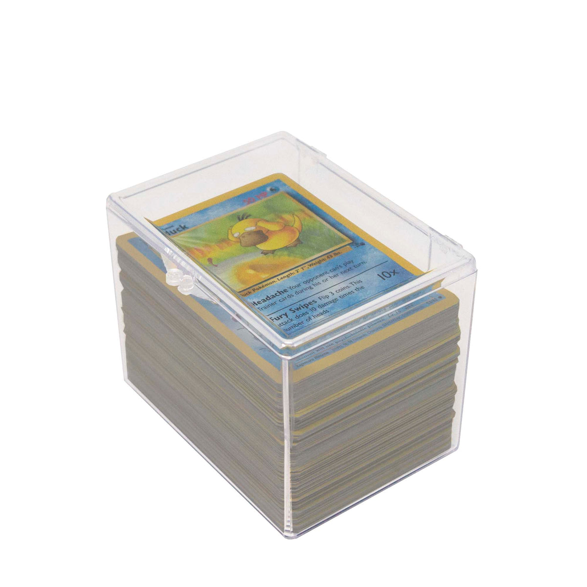 BCW Hinged Trading Card Box - 150 Count – front product view