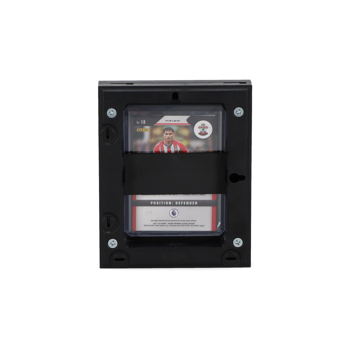 BCW Interlocking Card Frames - Black – rear view